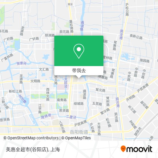 美惠全超市(谷阳店)地图