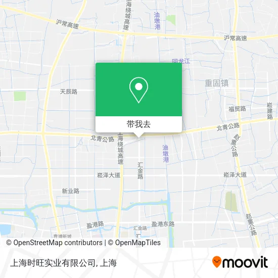 上海时旺实业有限公司地图