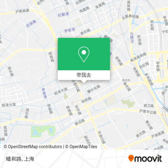 蟠和路地图