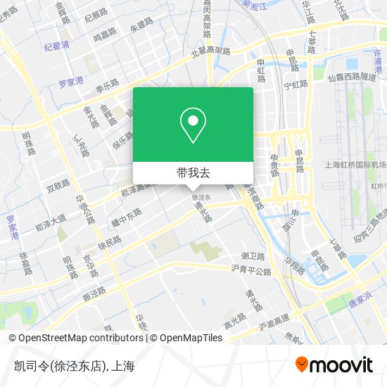 凯司令(徐泾东店)地图