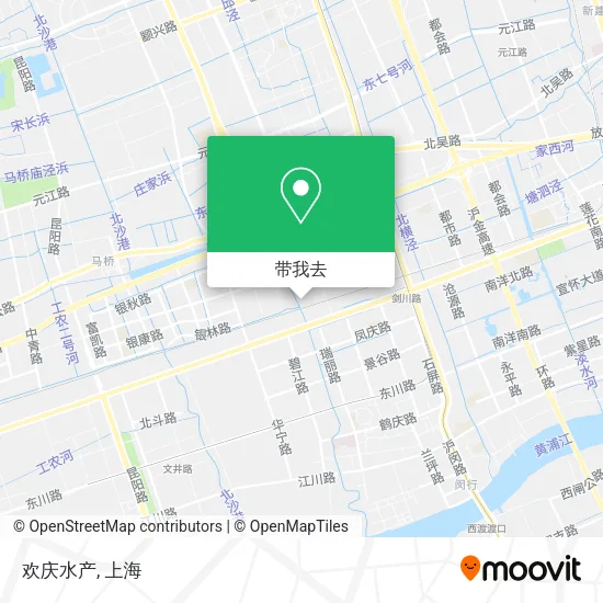 欢庆水产地图