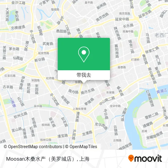 Moosan木桑水产（美罗城店）地图