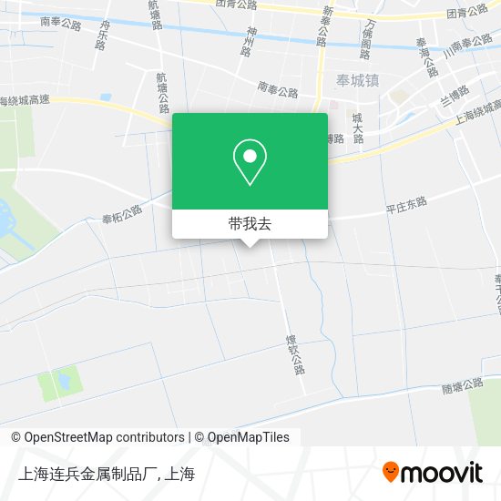 上海连兵金属制品厂地图