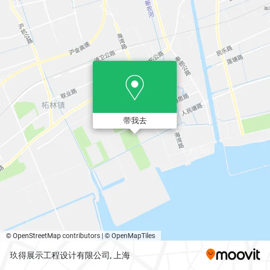 玖得展示工程设计有限公司地图