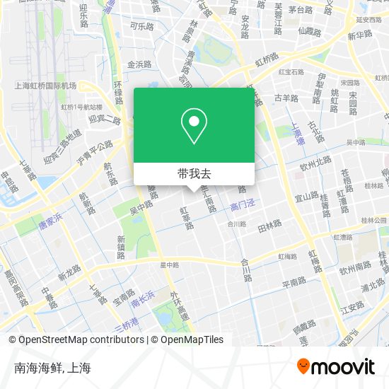 南海海鲜地图