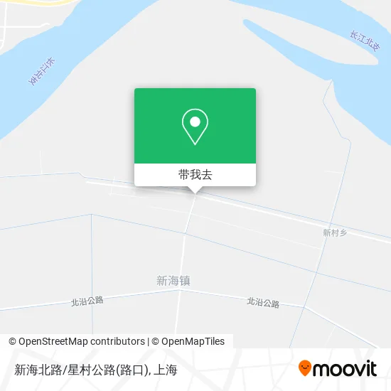 新海北路/星村公路(路口)地图