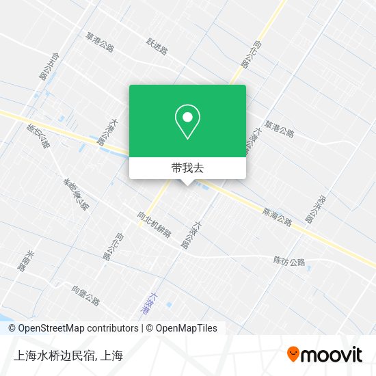 上海水桥边民宿地图