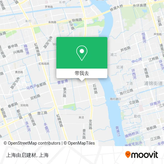 上海由启建材地图