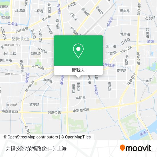 荣福公路/荣福路(路口)地图