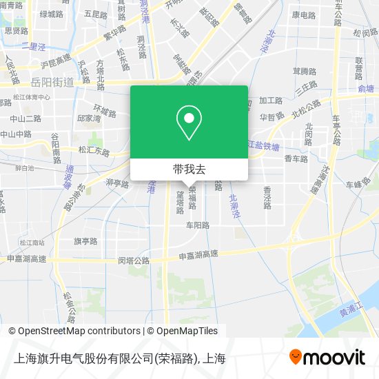 上海旗升电气股份有限公司(荣福路)地图