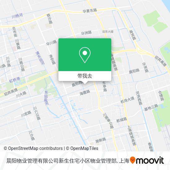 晨阳物业管理有限公司新生住宅小区物业管理部地图