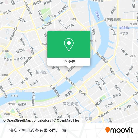 上海庆云机电设备有限公司地图