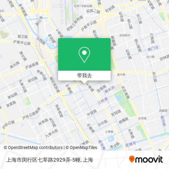上海市闵行区七莘路2929弄-5幢地图