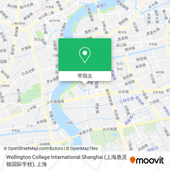Wellington College International Shanghai (上海惠灵顿国际学校)地图