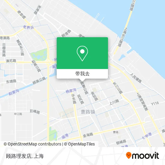 顾路理发店地图