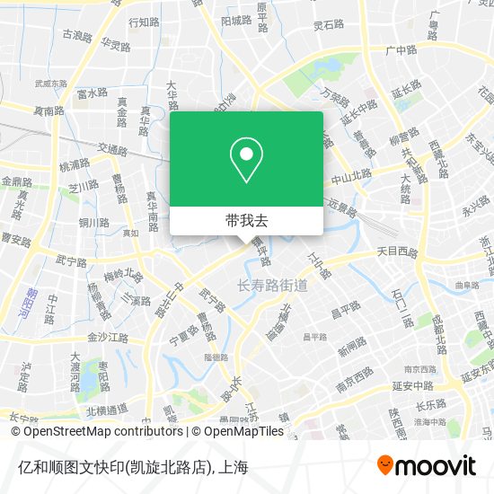 亿和顺图文快印(凯旋北路店)地图