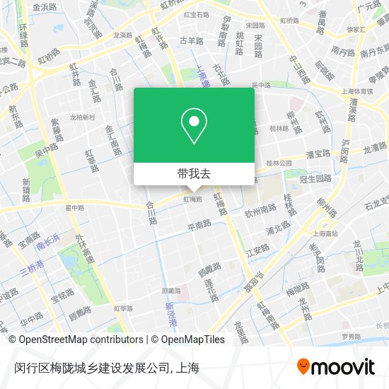闵行区梅陇城乡建设发展公司地图