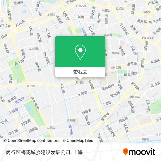 闵行区梅陇城乡建设发展公司地图