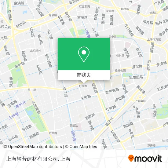上海耀芳建材有限公司地图