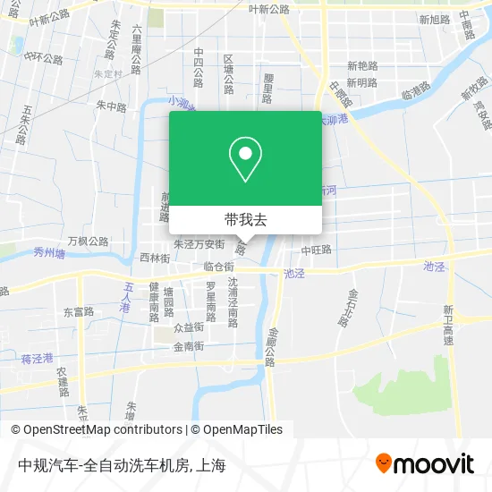 中规汽车-全自动洗车机房地图