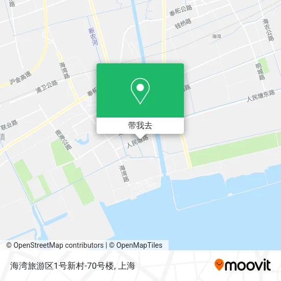 海湾旅游区1号新村-70号楼地图