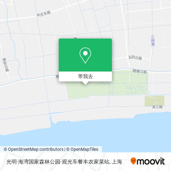 光明·海湾国家森林公园-观光车餐丰农家菜站地图