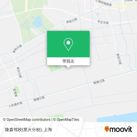 隆森驾校(星火分校)地图