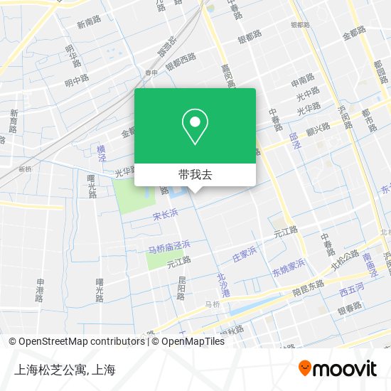 上海松芝公寓地图