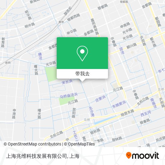 上海兆维科技发展有限公司地图