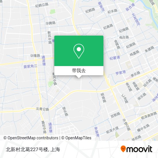 北新村北葛227号楼地图