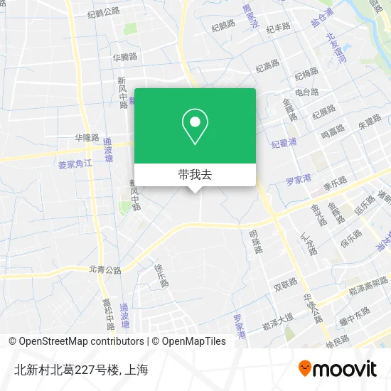 北新村北葛227号楼地图