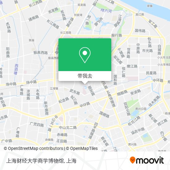 上海财经大学商学博物馆地图