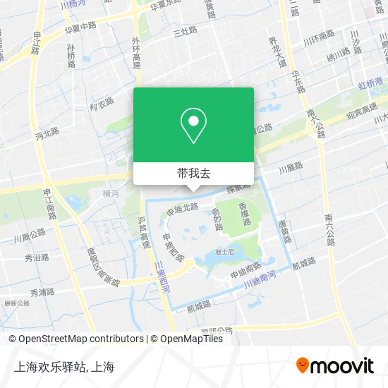 上海欢乐驿站地图