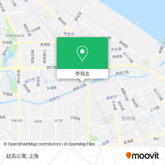 赵高公寓地图