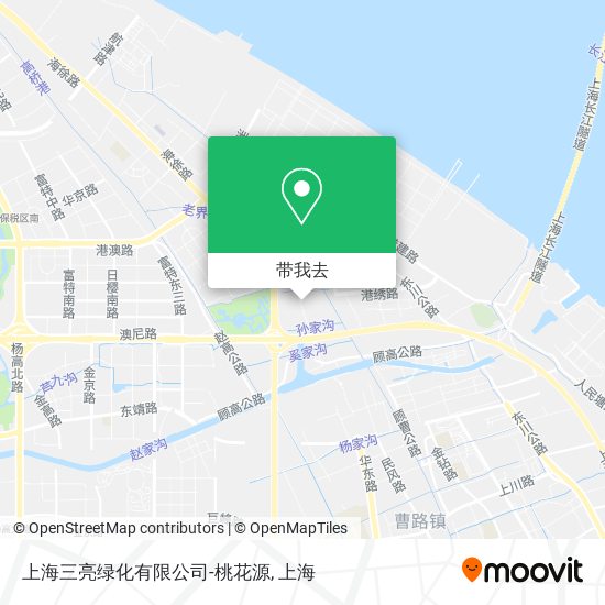 上海三亮绿化有限公司-桃花源地图