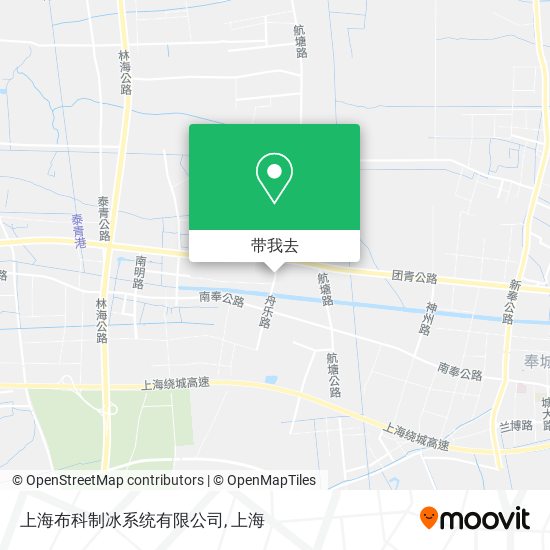 上海布科制冰系统有限公司地图
