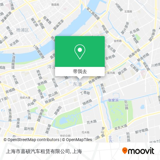 上海市嘉硕汽车租赁有限公司地图