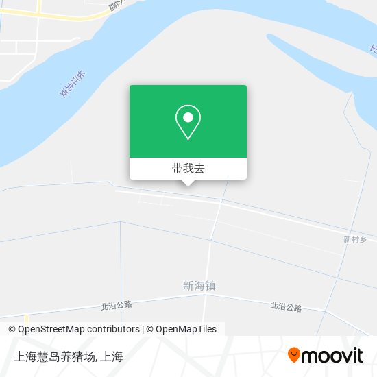 上海慧岛养猪场地图