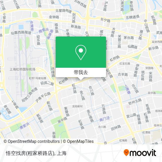 悟空找房(程家桥路店)地图