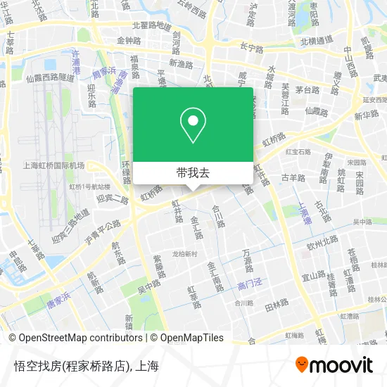 悟空找房(程家桥路店)地图