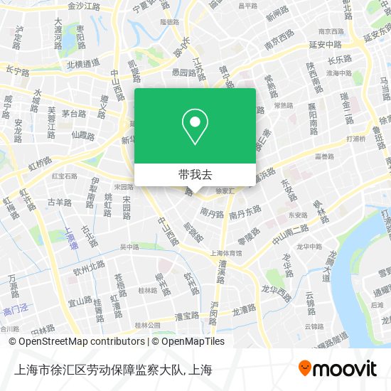 上海市徐汇区劳动保障监察大队地图