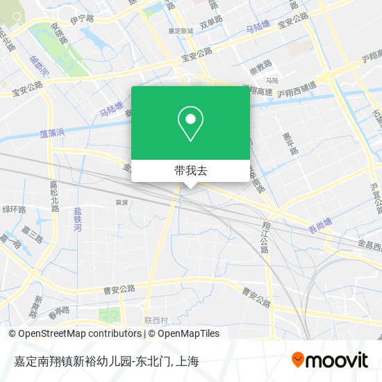 嘉定南翔镇新裕幼儿园-东北门地图