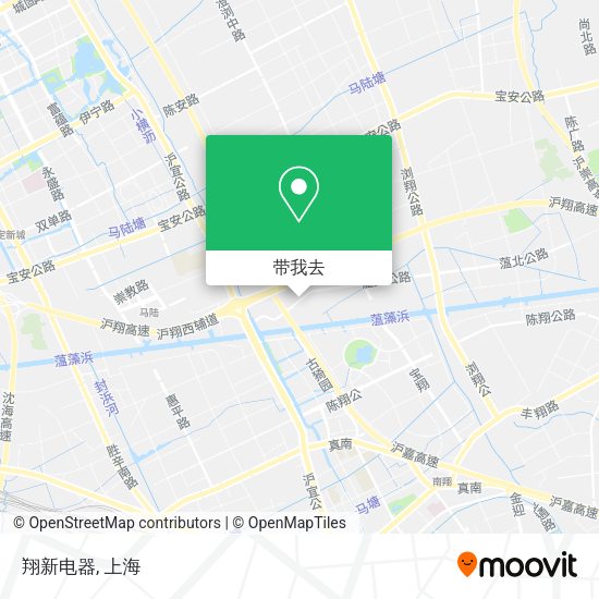 翔新电器地图
