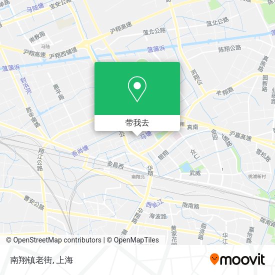 南翔镇老街地图