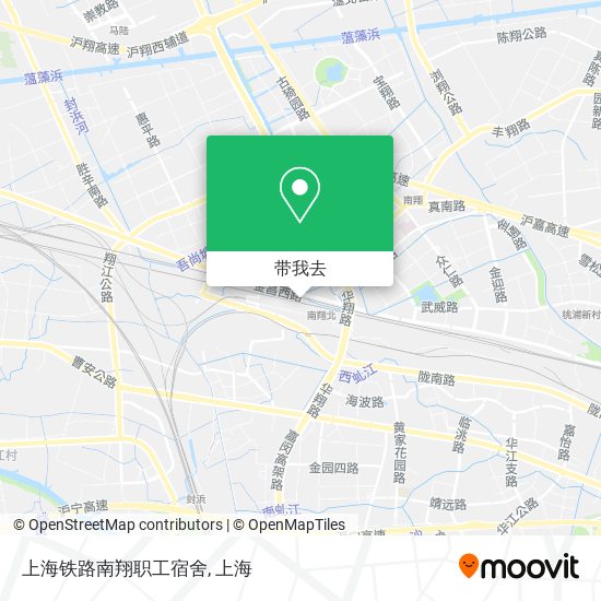 上海铁路南翔职工宿舍地图