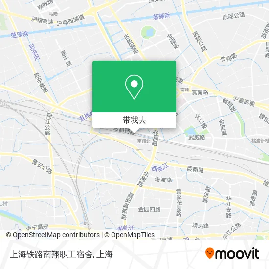 上海铁路南翔职工宿舍地图