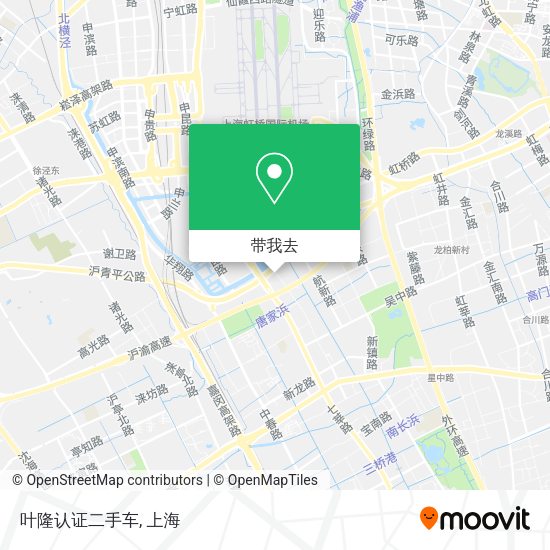 叶隆认证二手车地图
