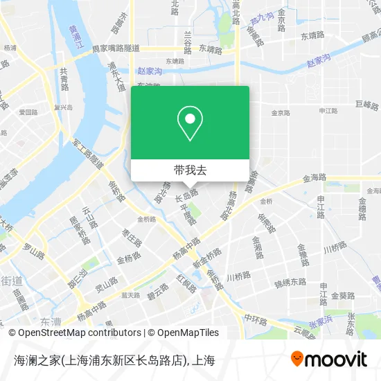 海澜之家(上海浦东新区长岛路店)地图
