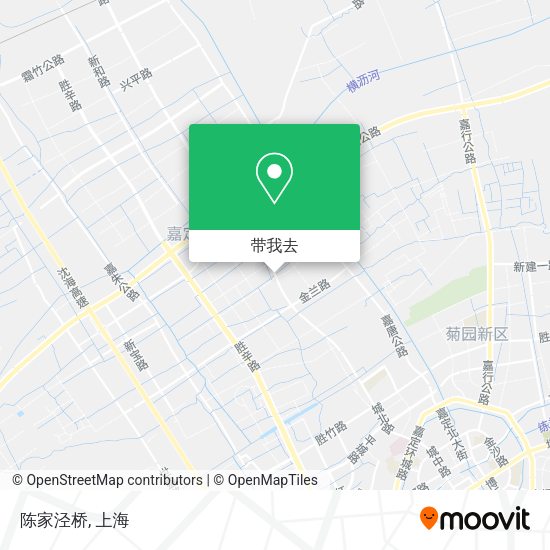 陈家泾桥地图