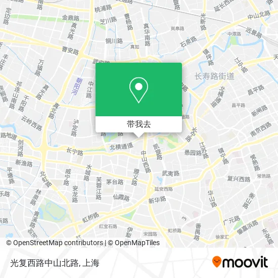 光复西路中山北路地图